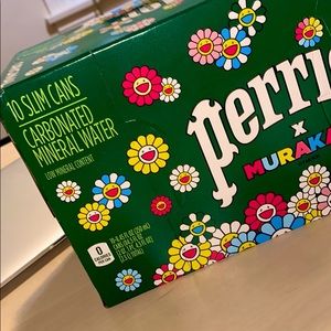 Perrier x Murakami 10 pack cans.